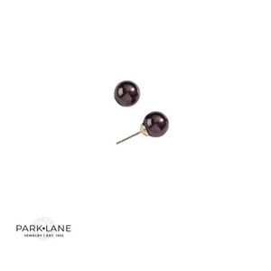 Park Lane “Darling” Deep Purple Pearl Earrings